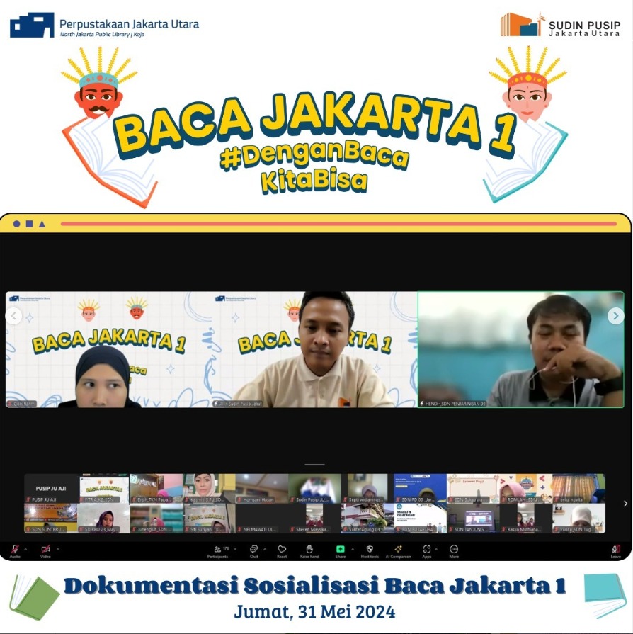 Sosialisasi Baca Jakarta Semester 1 Kota Administrasi Jakarta Utara
